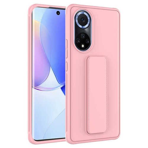 Huawei Nova 9 Kılıf Standlı Mat Yüzey Kamera Çıkıntılı İnce Tasarım Kapak