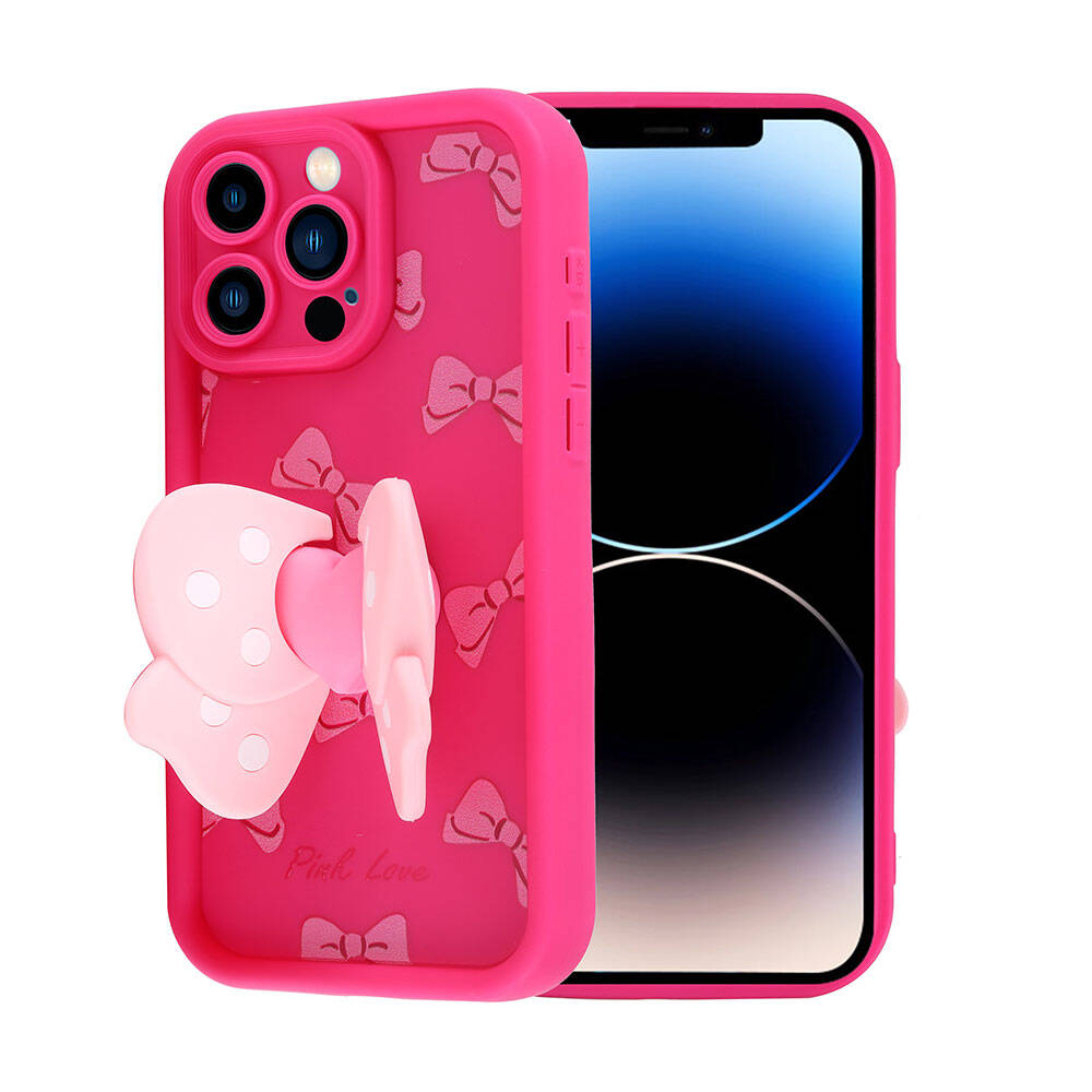 iPhone 14 Pro Kılıf Kamera Korumalı Figürlü Tasarım Silikon Kapak