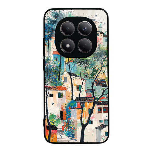 Redmi Note 15 Pro 4G Kılıf Kamera Korumalı Desenli Luxury Portrait Painting Lusi Kapak
