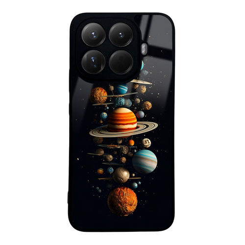 Xiaomi 15T Pro Kılıf Kamera Korumalı Desenli Luxury Portrait Painting Lusi Kapak