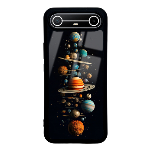 Tecno Spark Slim 5G Kılıf Kamera Korumalı Desenli Luxury Portrait Painting Lusi Kapak