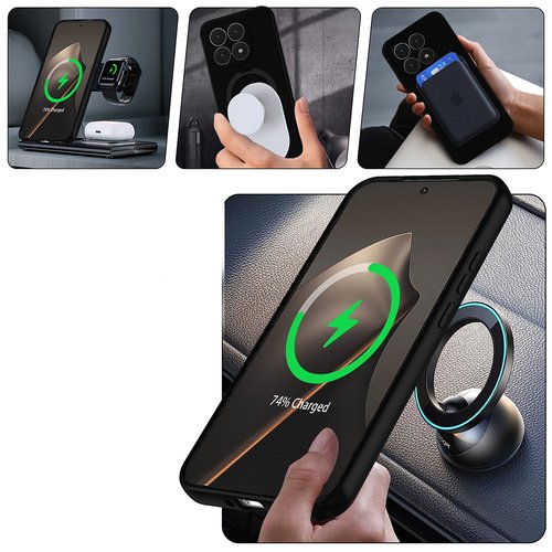 Xiaomi 15T Kılıf Magsafe Şarj Özellikli Standlı Sensitive Touch Samara Kapak