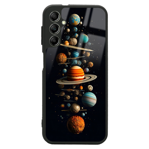 Galaxy A24 Kılıf Kamera Korumalı Desenli Luxury Portrait Painting Lusi Kapak