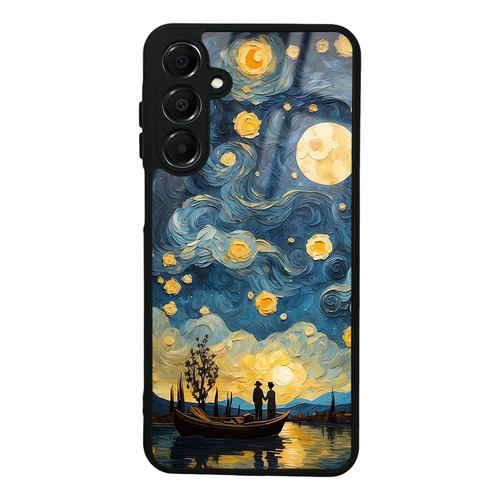 Galaxy A16 Kılıf Kamera Korumalı Desenli Luxury Portrait Painting Lusi Kapak