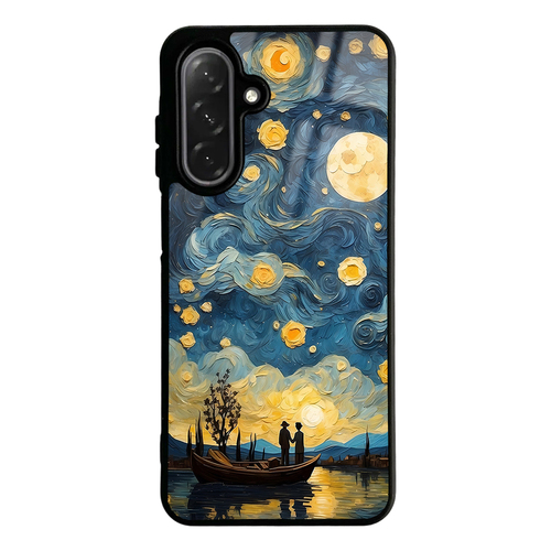 Galaxy A26 Kılıf Kamera Korumalı Desenli Luxury Portrait Painting Lusi Kapak