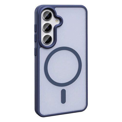 Galaxy S25 Kılıf Mat Arka Yüzey Wireless Şarj Özellikli Sio Magsafe Kapak