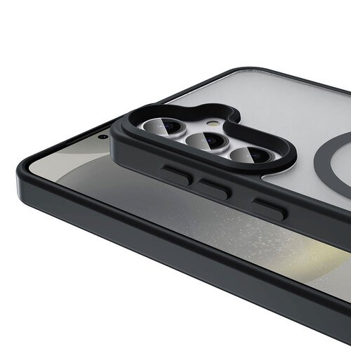 Galaxy S25 Kılıf Mat Arka Yüzey Wireless Şarj Özellikli Sio Magsafe Kapak