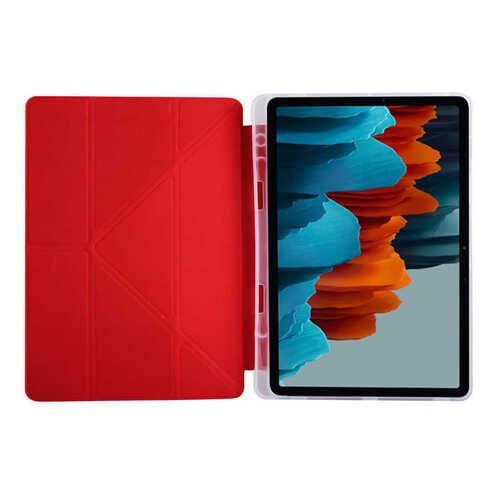 Galaxy Tab S7 T870 Kılıf Kalem Bölmeli Standlı Smart Cover