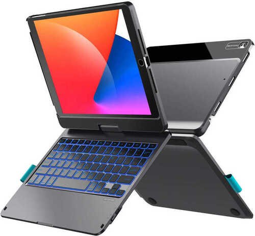 iPad Air 10.9 2020 Wiwu Waltz Rotating Keyboard Kablosuz Dönebilen Klavye