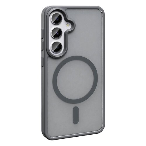 Galaxy S25 Plus Kılıf Mat Arka Yüzey Wireless Şarj Özellikli Sio Magsafe Kapak