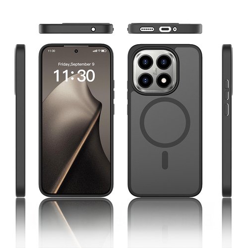 Xiaomi 15T Kılıf Mat Arka Yüzey Wireless Şarj Özellikli Flet Magsafe Kapak