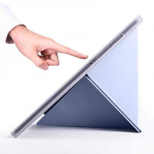 Galaxy Tab S6 Lite P610 Kılıf Kalem Bölmeli Standlı Smart Cover