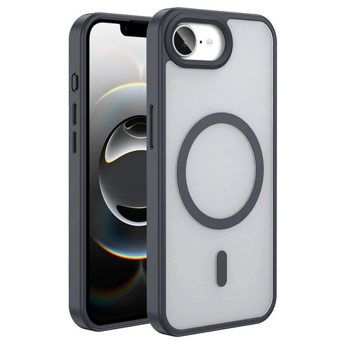 iPhone 16E Kılıf Mat Arka Yüzey Wireless Şarj Özellikli Sio Magsafe Kapak