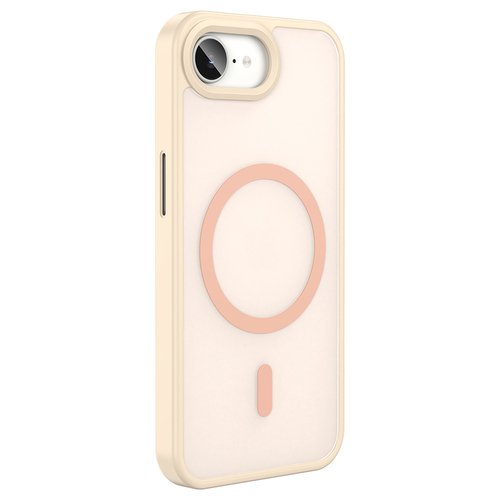 iPhone 16E Kılıf Mat Arka Yüzey Wireless Şarj Özellikli Sio Magsafe Kapak