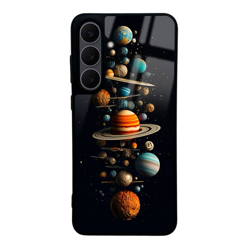 Galaxy S25 FE Kılıf Kamera Korumalı Desenli Luxury Portrait Painting Lusi Kapak