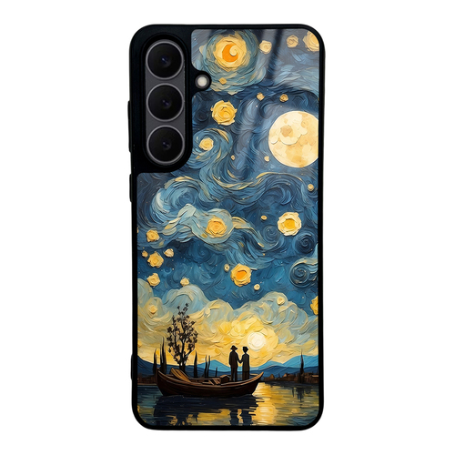 Galaxy S25 FE Kılıf Kamera Korumalı Desenli Luxury Portrait Painting Lusi Kapak