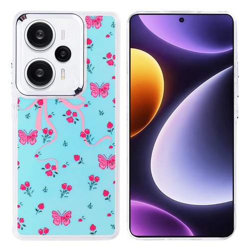 Redmi Note 13 Pro 4G Kılıf Airbag Desenli Tasarım Eye-Catching Pattern Lüx Kapak