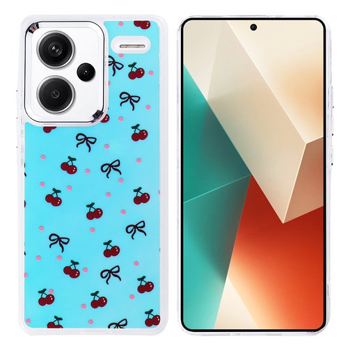 Redmi Note 13 Pro Plus 5G Kılıf Airbag Desenli Tasarım Eye-Catching Pattern Lüx Kapak