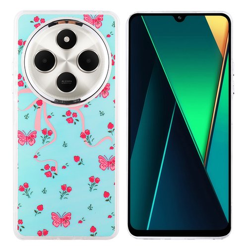 Redmi 14C 4G Kılıf Airbag Desenli Tasarım Eye-Catching Pattern Lüx Kapak