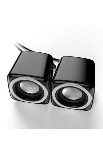 Sa-c5 Usb Kablolu Speaker Hoparlör Stereo Bilgisayar Hoparlörü 3.5 Mm Jack Girişli