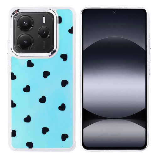 Redmi Note 14 5G Kılıf Airbag Desenli Tasarım Eye-Catching Pattern Lüx Kapak