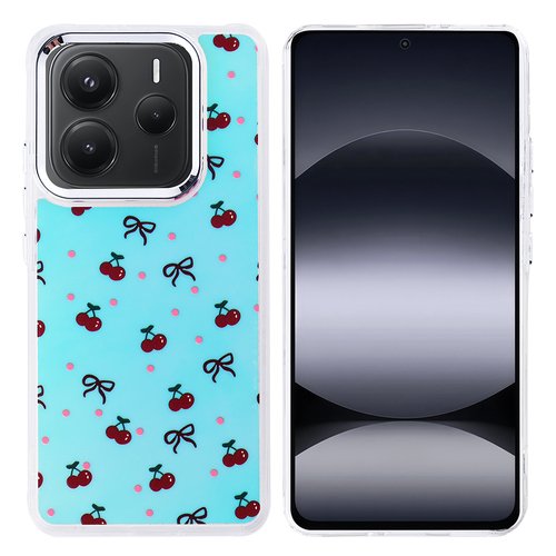 Redmi Note 14 5G Kılıf Airbag Desenli Tasarım Eye-Catching Pattern Lüx Kapak