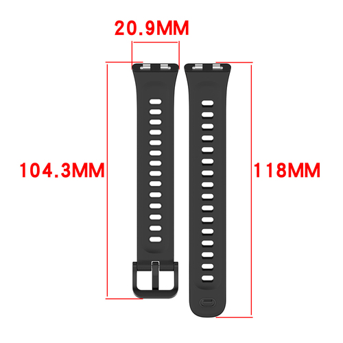 Huawei Band 11 Pro Silikon Klasik Kordon