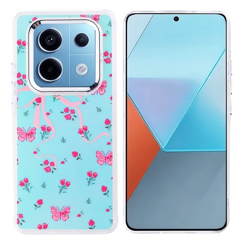 Redmi Note 14 Pro 4G Kılıf Airbag Desenli Tasarım Eye-Catching Pattern Lüx Kapak