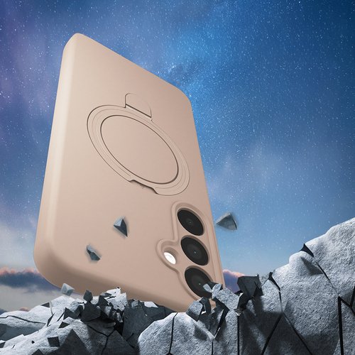 Galaxy A17 Kılıf Magsafe Şarj Özellikli Standlı Sensitive Touch Samara Kapak