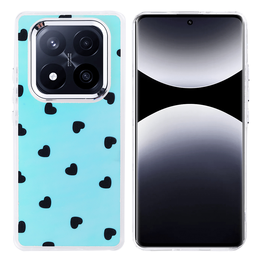 Xiaomi Redmi Note 14 Pro Plus Kılıf Airbag Desenli Tasarım Eye-Catching Pattern Lüx Kapak