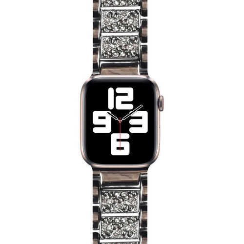 Apple Watch 42mm Wiwu Three Beads Set Auger Metal Saat Kordon Kayış Bileklik