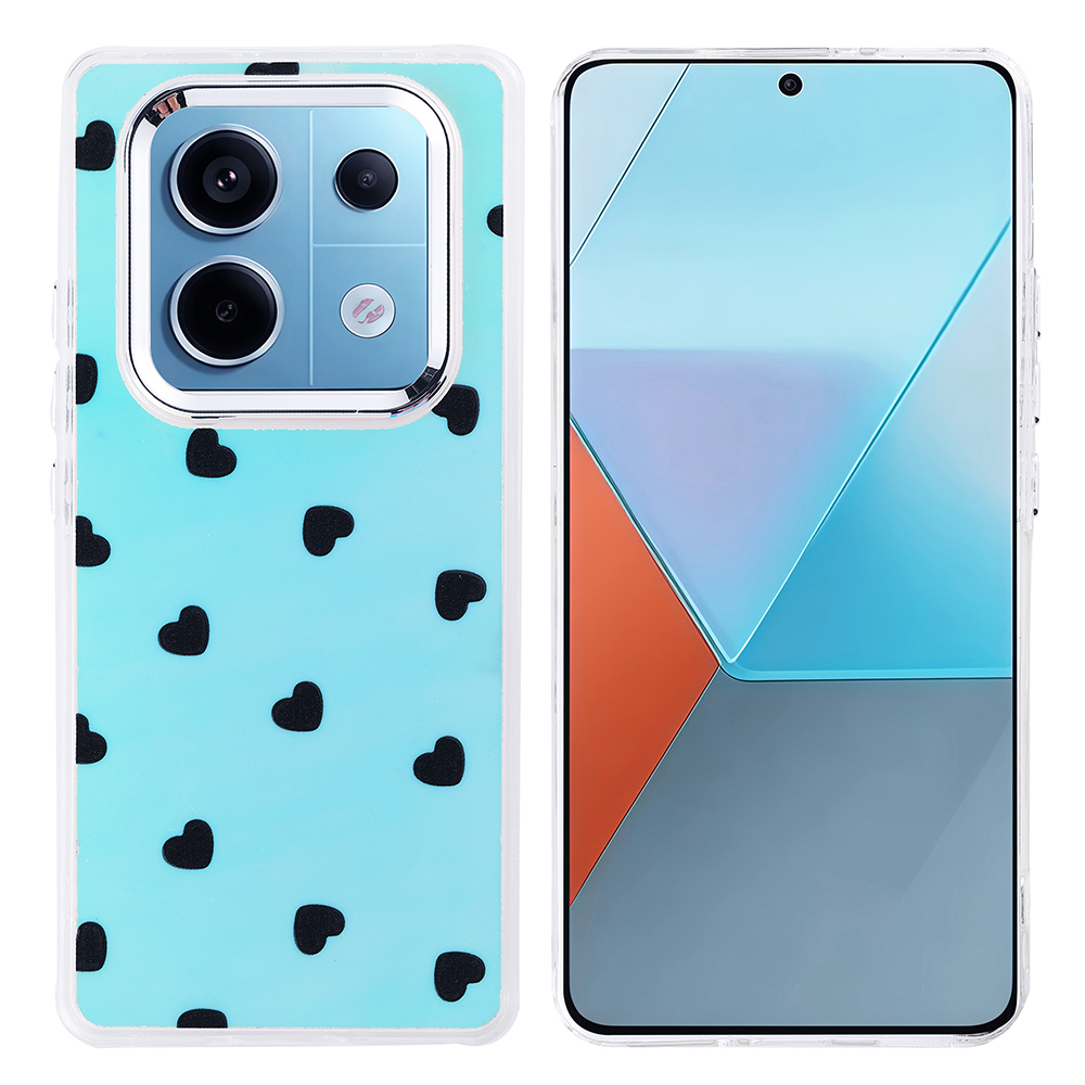 Xiaomi Poco X7 Kılıf Airbag Desenli Tasarım Eye-Catching Pattern Lüx Kapak