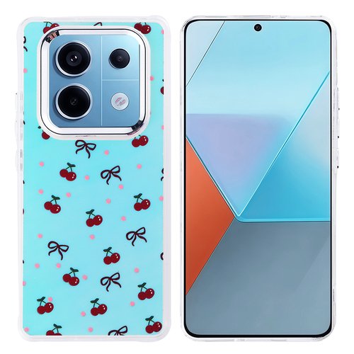 Xiaomi Poco X7 Kılıf Airbag Desenli Tasarım Eye-Catching Pattern Lüx Kapak