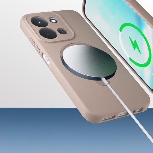 Redmi 15C Kılıf Magsafe Şarj Özellikli Standlı Sensitive Touch Samara Kapak