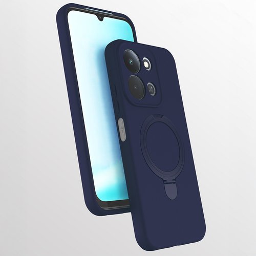 Redmi 15C Kılıf Magsafe Şarj Özellikli Standlı Sensitive Touch Samara Kapak