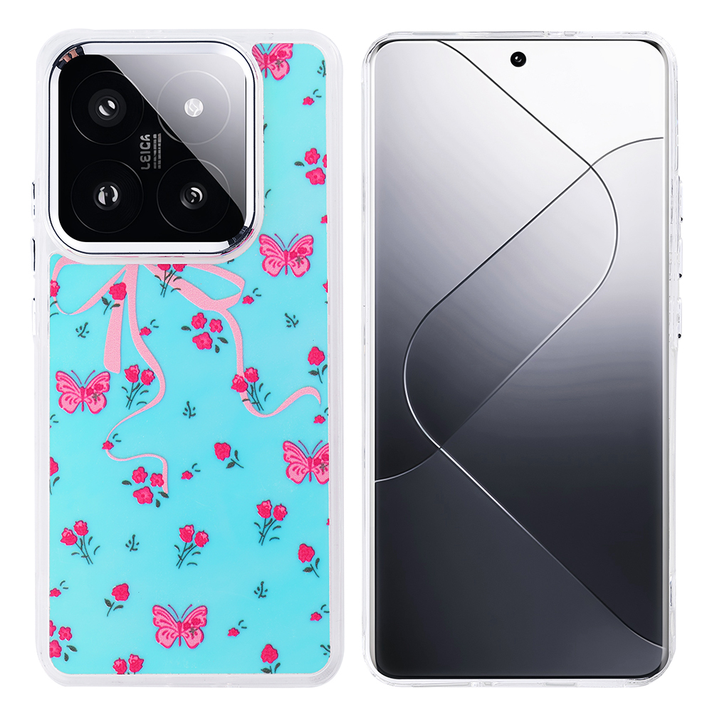 Xiaomi 14T Kılıf Airbag Desenli Tasarım Eye-Catching Pattern Lüx Kapak