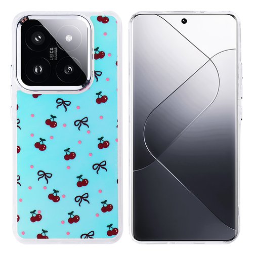 Xiaomi 14T Kılıf Airbag Desenli Tasarım Eye-Catching Pattern Lüx Kapak