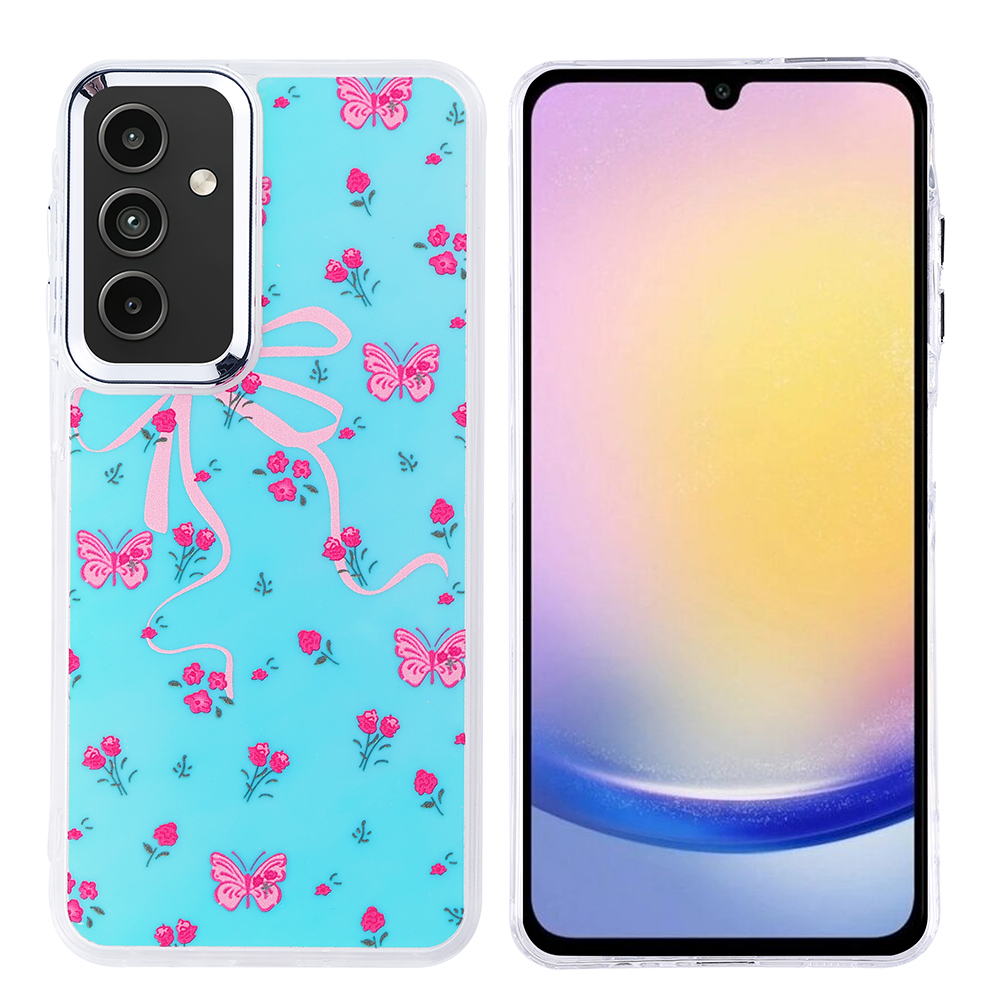 Galaxy A25 Kılıf Airbag Desenli Tasarım Eye-Catching Pattern Lüx Kapak