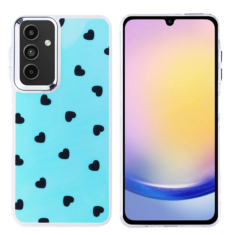 Galaxy A25 Kılıf Airbag Desenli Tasarım Eye-Catching Pattern Lüx Kapak