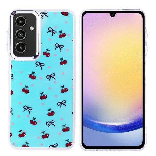 Galaxy A25 Kılıf Airbag Desenli Tasarım Eye-Catching Pattern Lüx Kapak