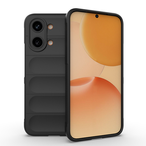 Poco X8 Pro Max Kılıf Esnek TPU Oyuklu Arka Yüzey Tasarımlı Etnik Silikon Kapak