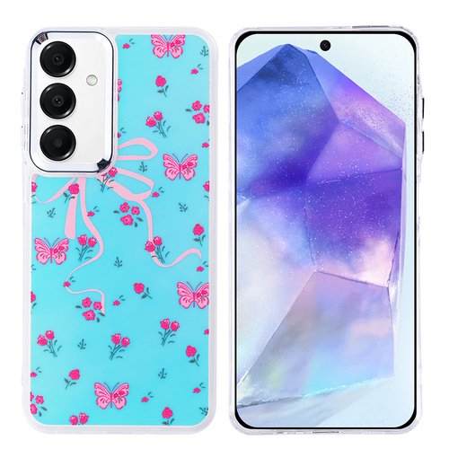 Galaxy A35 Kılıf Airbag Desenli Tasarım Eye-Catching Pattern Lüx Kapak