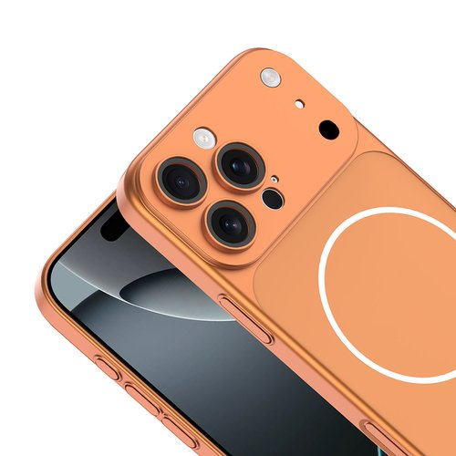 iPhone 13 Pro Max Kılıf MagSafe Şarj Özellikli Kamera Korumalı Lüx Spark Kapak