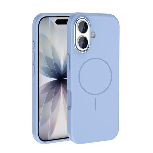 iPhone 17 Kılıf MagSafe Şarj Özellikli Metal Kamera Çerçeveli Edi Silikon Kapak