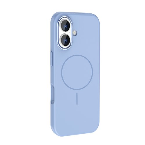 iPhone 17 Kılıf MagSafe Şarj Özellikli Metal Kamera Çerçeveli Edi Silikon Kapak