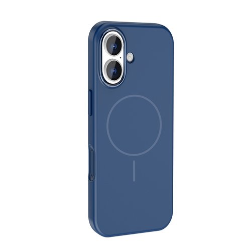 iPhone 17 Kılıf MagSafe Şarj Özellikli Metal Kamera Çerçeveli Edi Silikon Kapak