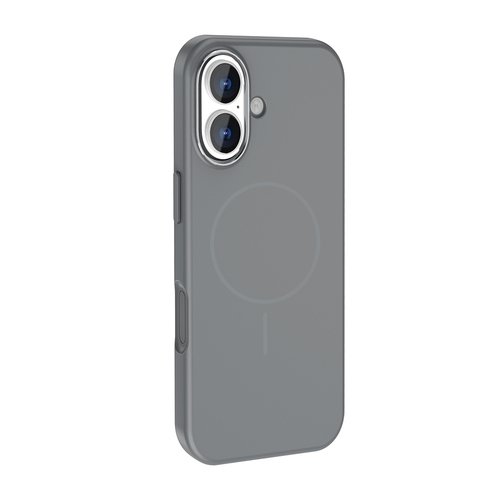 iPhone 17 Kılıf MagSafe Şarj Özellikli Metal Kamera Çerçeveli Edi Silikon Kapak