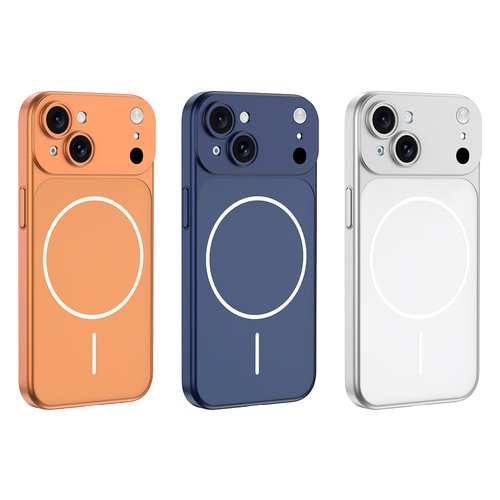 iPhone 14 Kılıf MagSafe Şarj Özellikli Kamera Korumalı Lüx Spark Kapak