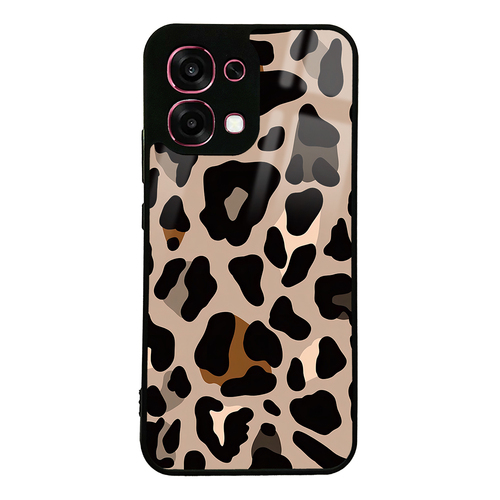 Oppo A6 Pro Kılıf Kamera Korumalı Desenli Luxury Portrait Painting Lusi Kapak