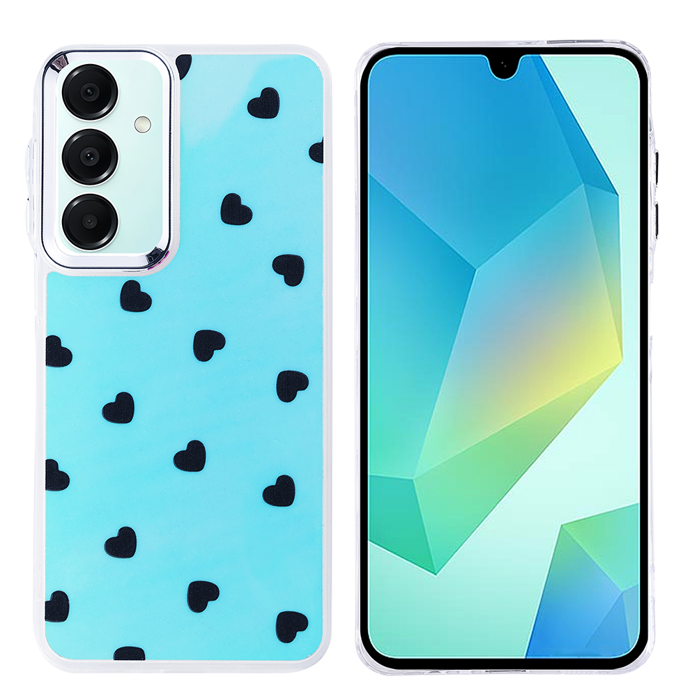 Galaxy A16 Kılıf Airbag Desenli Tasarım Eye-Catching Pattern Lüx Kapak